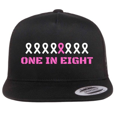 One In Eight Breast Cancer Awareness Flatbill Hat