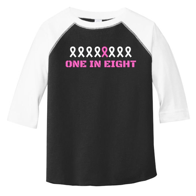 One In Eight Breast Cancer Awareness Toddler Fine Jersey T-Shirt
