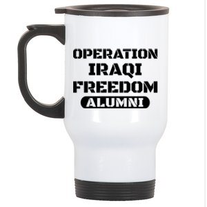 Operation Iraqi Freedom Alumni Oif Iraq Veteran Cool Gift Stainless Steel Travel Mug