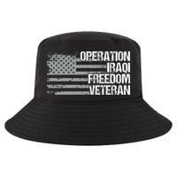 Operation Iraqi Freedom Dad Grandpa Us Flag Oif Veteran Cool Comfort Performance Bucket Hat