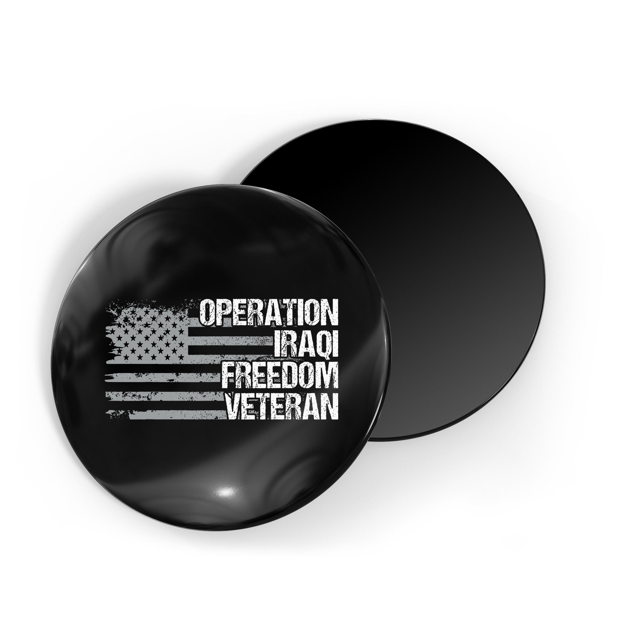 Operation Iraqi Freedom Dad Grandpa Us Flag Oif Veteran Magnet