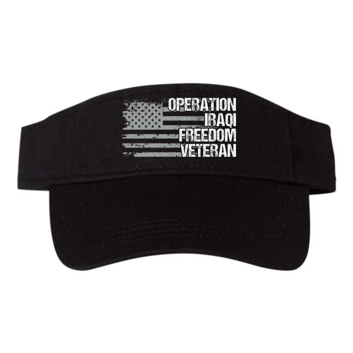 Operation Iraqi Freedom Dad Grandpa Us Flag Oif Veteran Visor