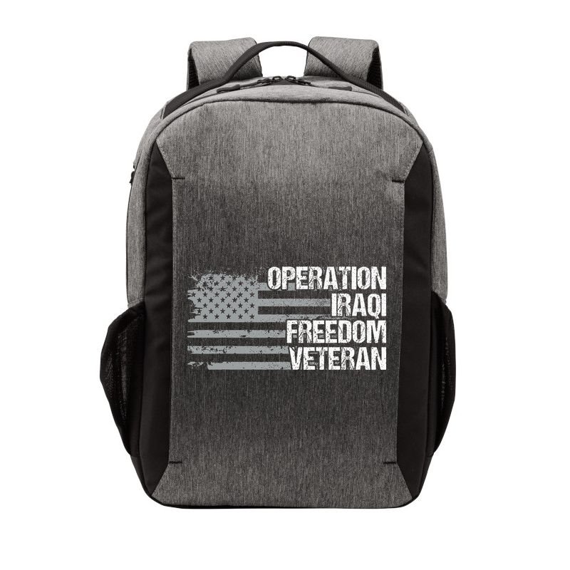 Operation Iraqi Freedom Dad Grandpa Us Flag Vector Backpack