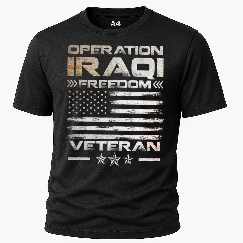 Operation Iraqi Freedom Gift Oif Veteran Gift Cooling Performance Crew T-Shirt