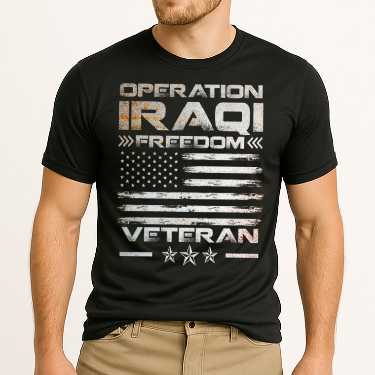 Operation Iraqi Freedom Gift Oif Veteran Gift Cooling Performance Crew T-Shirt