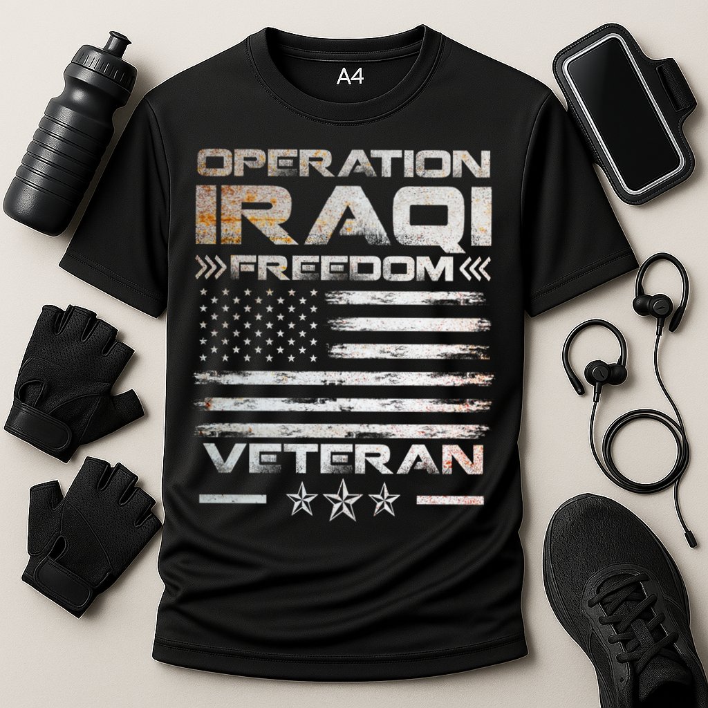 Operation Iraqi Freedom Gift Oif Veteran Gift Cooling Performance Crew T-Shirt