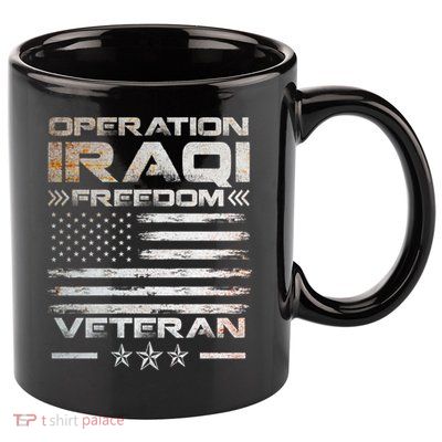 Operation Iraqi Freedom Gift Oif Veteran Gift 11oz C Handle Ceramic Mug