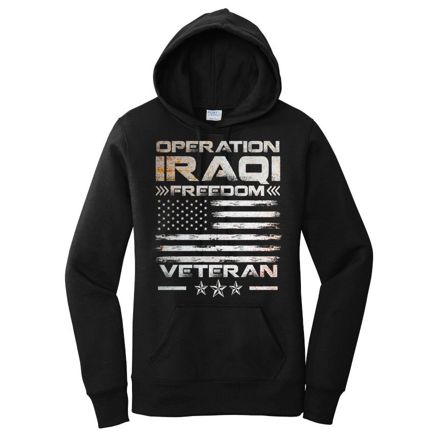 Operation Iraqi Freedom Gift Oif Veteran Gift Women's Pullover Hoodie