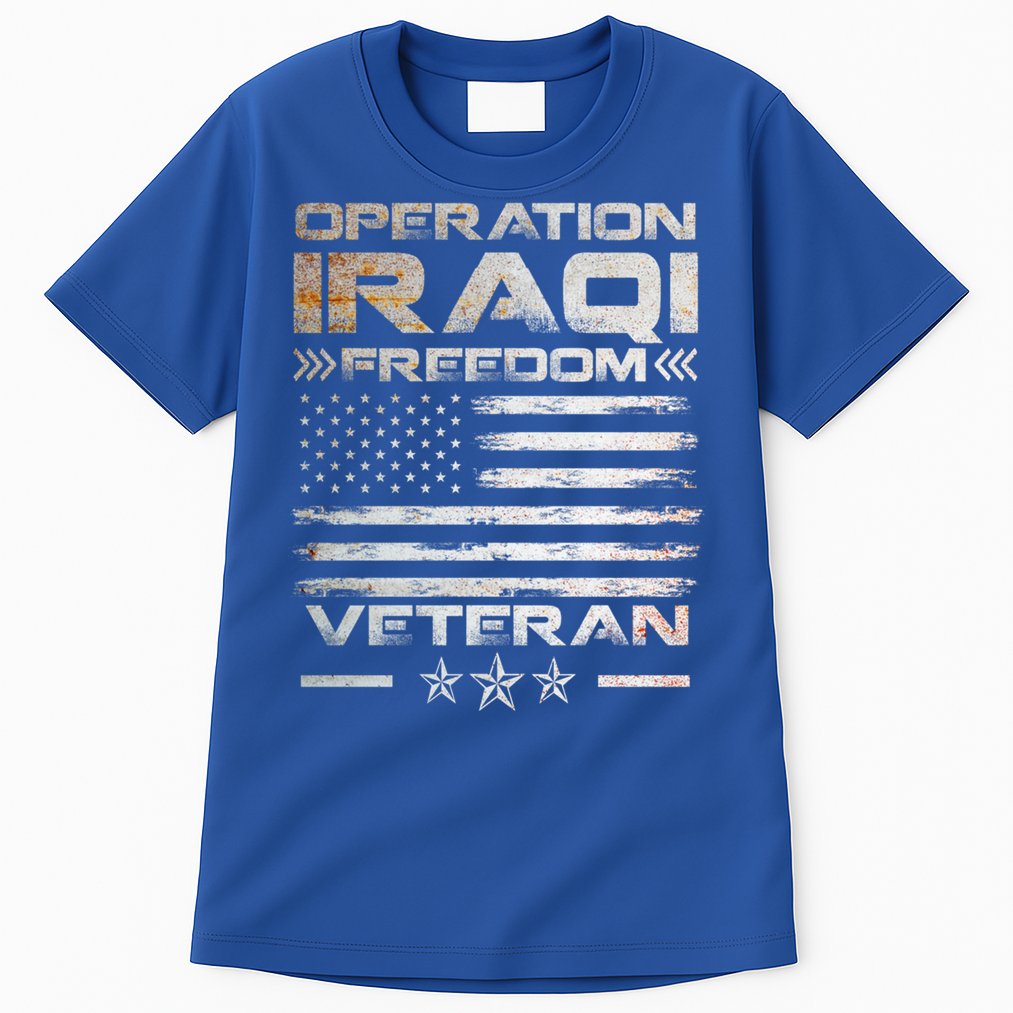 Operation Iraqi Freedom Gift Oif Veteran Gift Tall T-Shirt