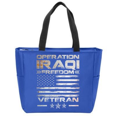 Operation Iraqi Freedom Gift Oif Veteran Gift Zip Tote Bag