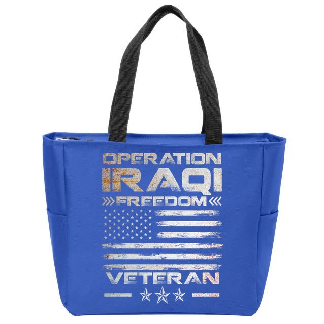 Operation Iraqi Freedom Gift Oif Veteran Gift Zip Tote Bag