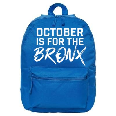 October Is For The Bronx 16 in Basic Backpack