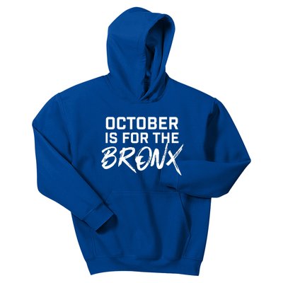 October Is For The Bronx Kids Hoodie