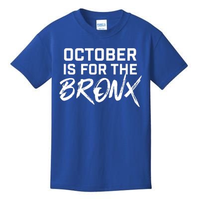 October Is For The Bronx Kids T-Shirt