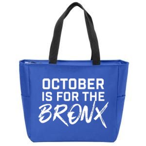 October Is For The Bronx Zip Tote Bag