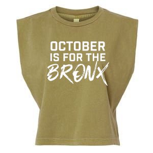 October Is For The Bronx Garment-Dyed Women's Muscle Tee