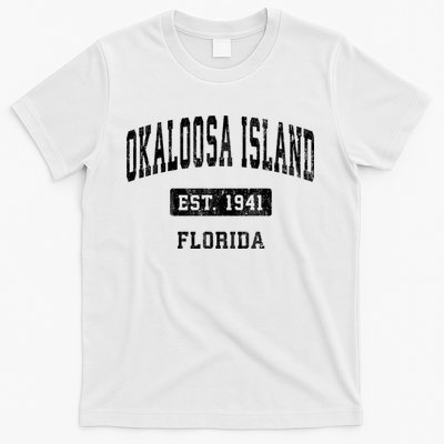 Okaloosa Island Florida Fl Vintage Sports Established T-Shirt