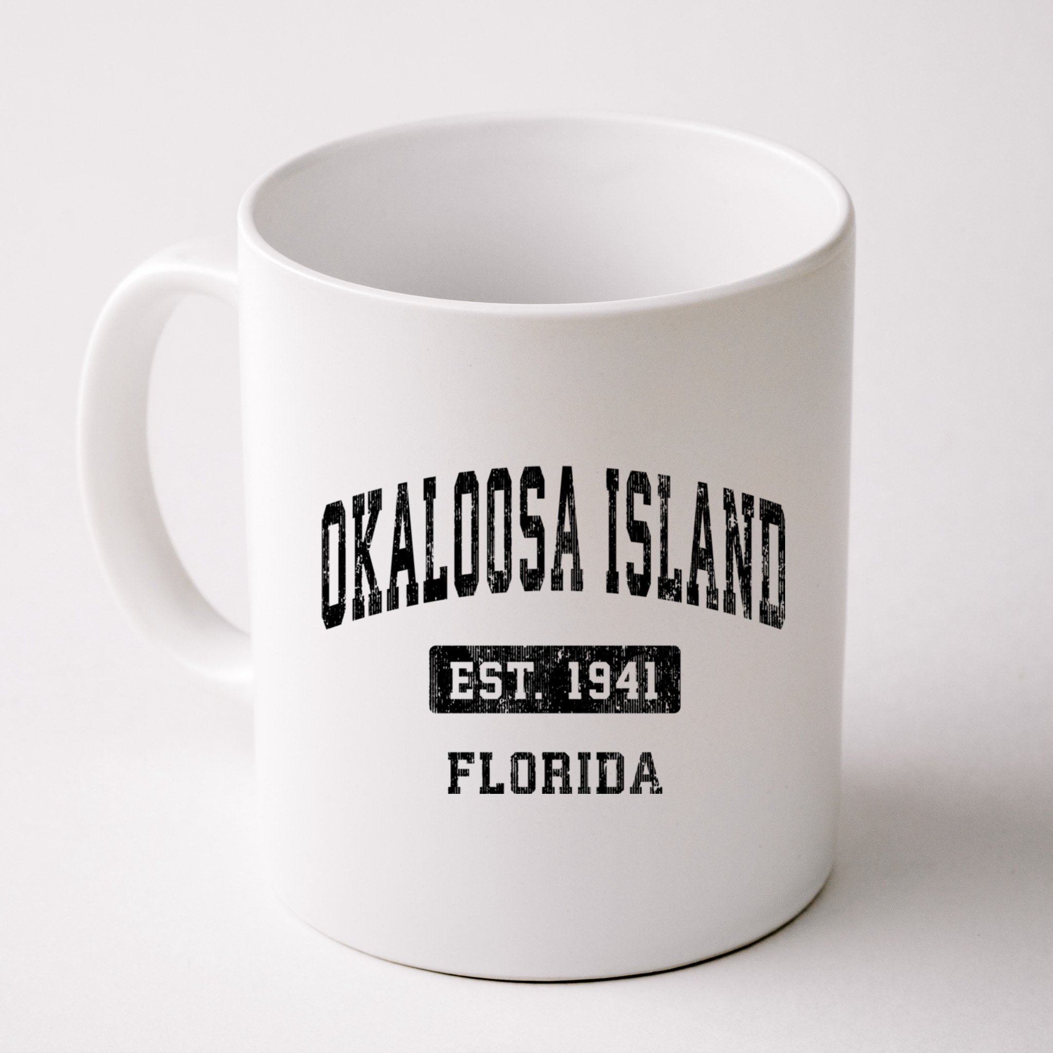 Okaloosa Island Florida Fl Vintage Sports Established Mug