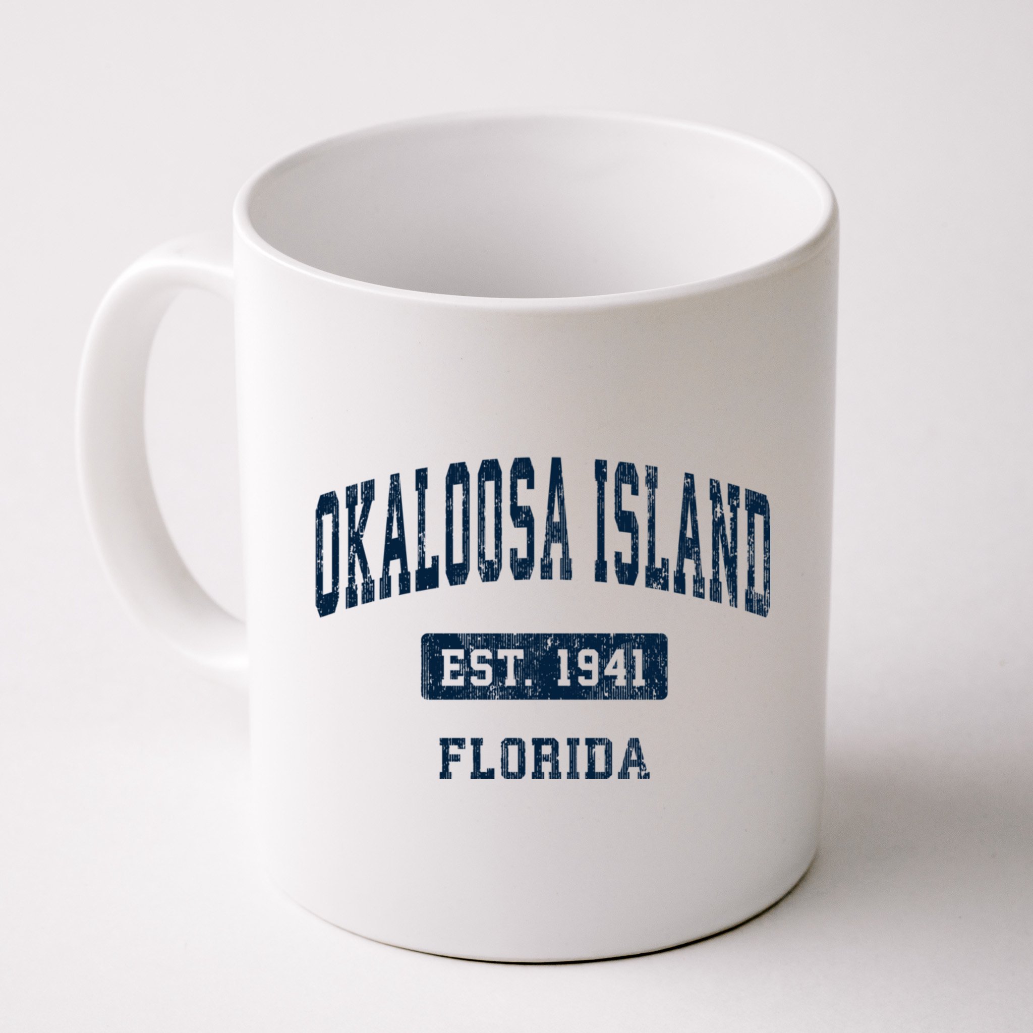 Okaloosa Island Florida Fl Vintage Sports Established Mug