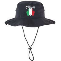 OTalian Italian Funny St PatrickS Day Italia Shamrock Flag Legacy Cool Fit Booney Bucket Hat