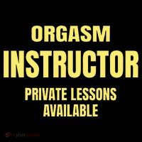 Orgasm Instructor Funny Gag Gift Drawstring Bag
