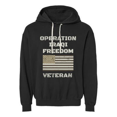 Operation Iraqi Freedom | Oif Veteran Garment-Dyed Fleece Hoodie