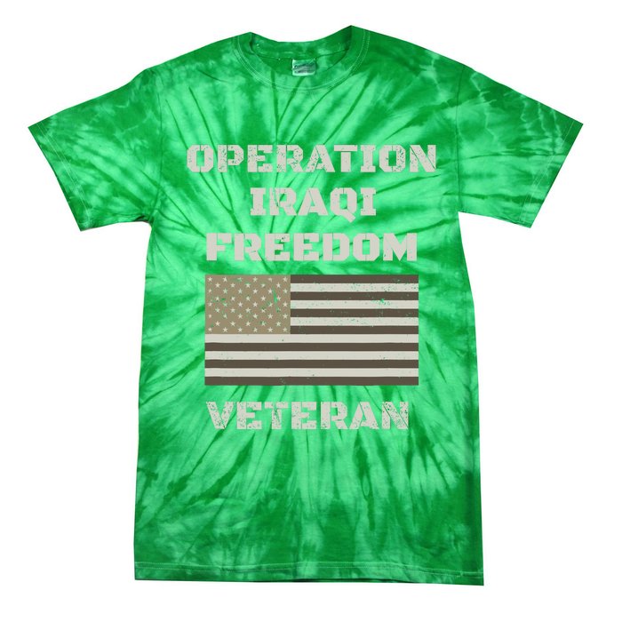 Operation Iraqi Freedom | Oif Veteran Tie-Dye T-Shirt