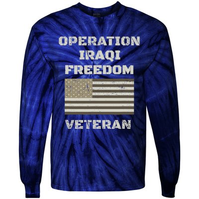 Operation Iraqi Freedom | Oif Veteran Tie-Dye Long Sleeve Shirt