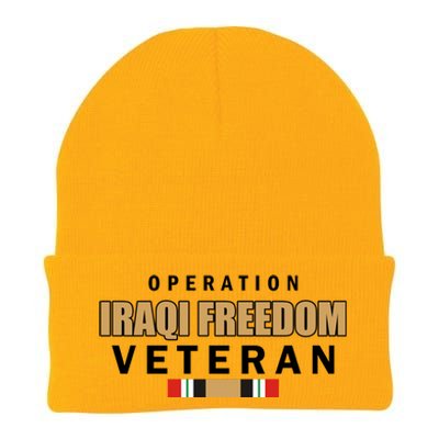 Operation Iraq Freedom Veteran Knit Cap Winter Beanie