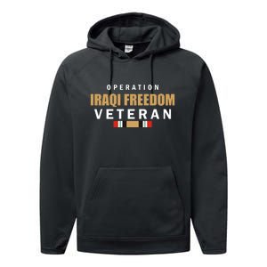 Operation Iraq Freedom Veteran Performance Fleece Hoodie