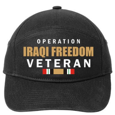 Operation Iraq Freedom Veteran 7-Panel Snapback Hat