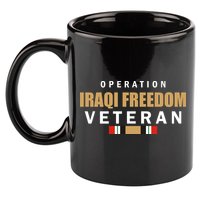 Operation Iraq Freedom Veteran 11oz C Handle Ceramic Mug