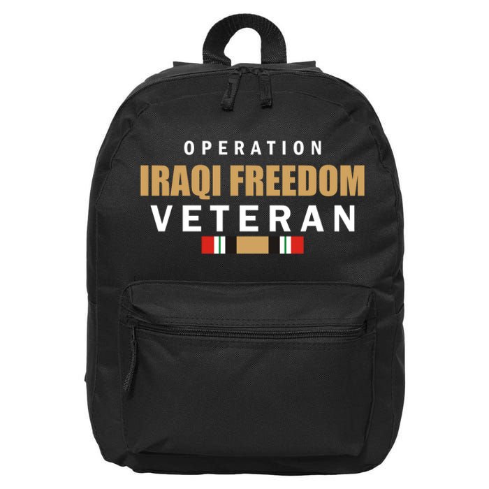 Operation Iraq Freedom Veteran 16 in Basic Backpack