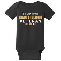 Operation Iraq Freedom Veteran Baby Bodysuit