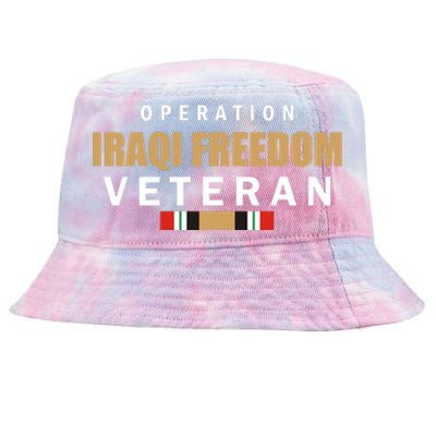 Operation Iraq Freedom Veteran Tie-Dyed Bucket Hat