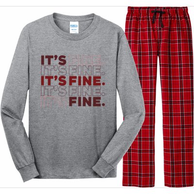 Ofcourse ItS Good ItS Fine Long Sleeve Pajama Set