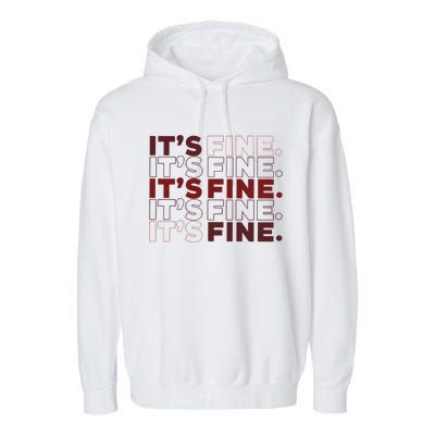 Ofcourse ItS Good ItS Fine Garment-Dyed Fleece Hoodie