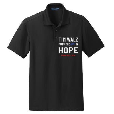 Ope In Hope Tim Walz Midwest Democrats 2024 Election Dry Zone Grid Polo