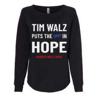 Ope In Hope Tim Walz Midwest Democrats 2024 Election Womens California Wash Sweatshirt