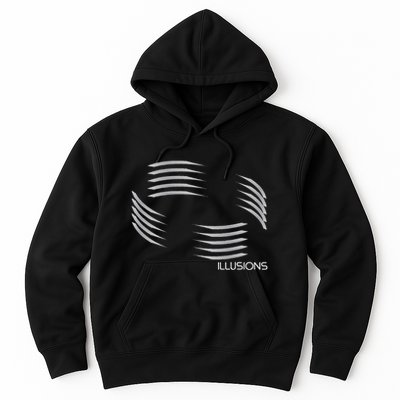 Optical Illusion Hard On The Eyes Never Ending Circle Hoodie
