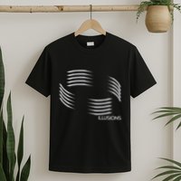 Optical Illusion Hard On The Eyes Never Ending Circle T-Shirt