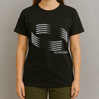 Optical Illusion Hard On The Eyes Never Ending Circle T-Shirt