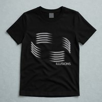 Optical Illusion Hard On The Eyes Never Ending Circle T-Shirt