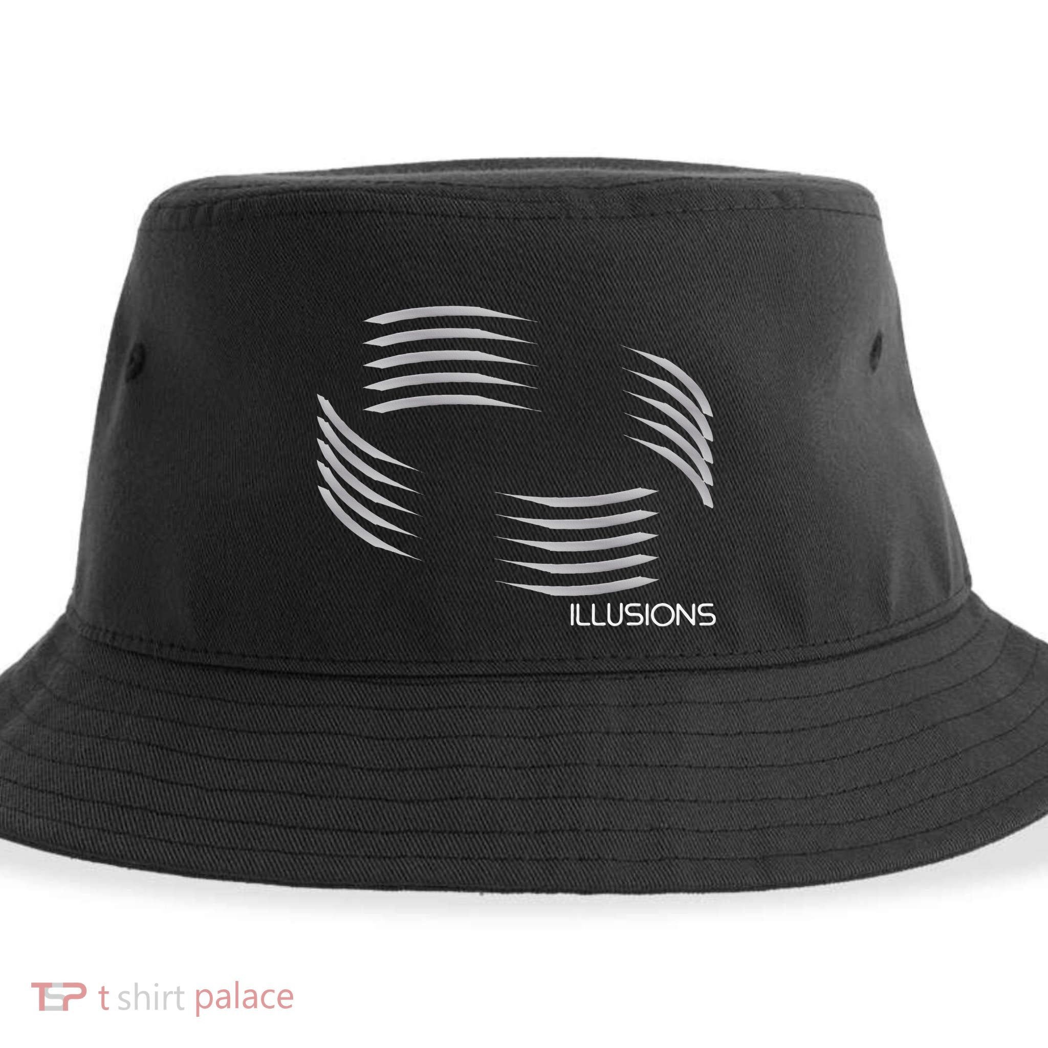 Optical Illusion Hard On The Eyes Never Ending Circle Sustainable Bucket Hat