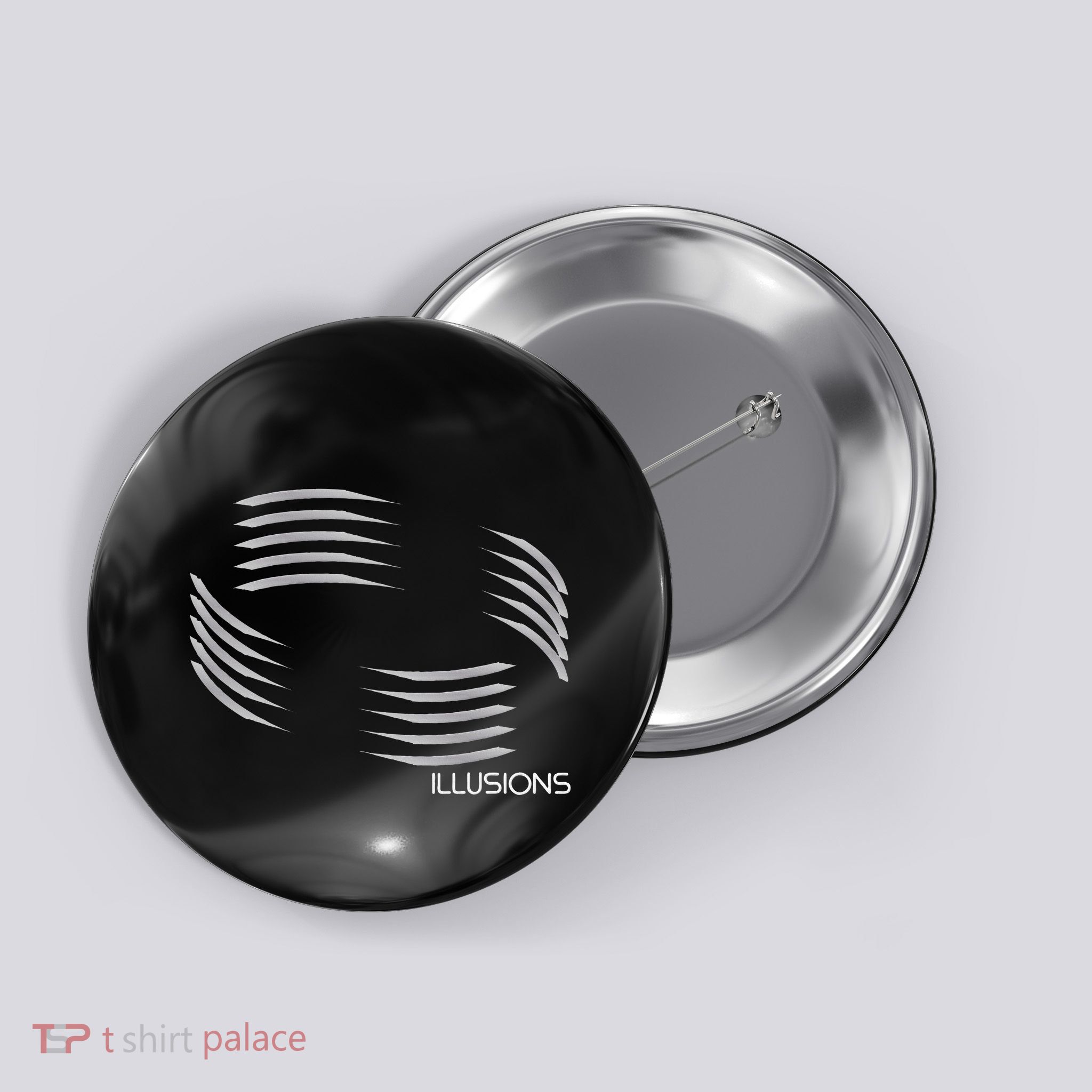 Optical Illusion Hard On The Eyes Never Ending Circle Button
