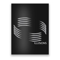 Optical Illusion Hard On The Eyes Never Ending Circle Poster