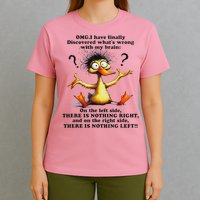 Omg I Have Finally Discovered What's Wrong With My Brain T-Shirt