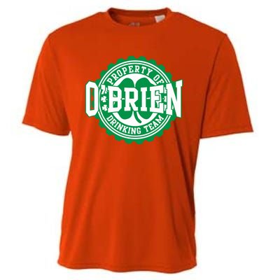 Obrien Irish Ing Team St Patricks Day Beer Gift Cooling Performance Crew T-Shirt