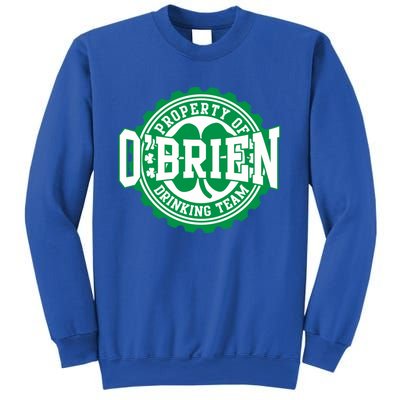 Obrien Irish Ing Team St Patricks Day Beer Gift Sweatshirt