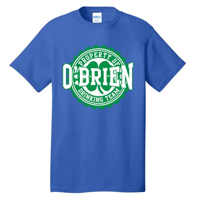 Obrien Irish Ing Team St Patricks Day Beer Gift Tall T-Shirt